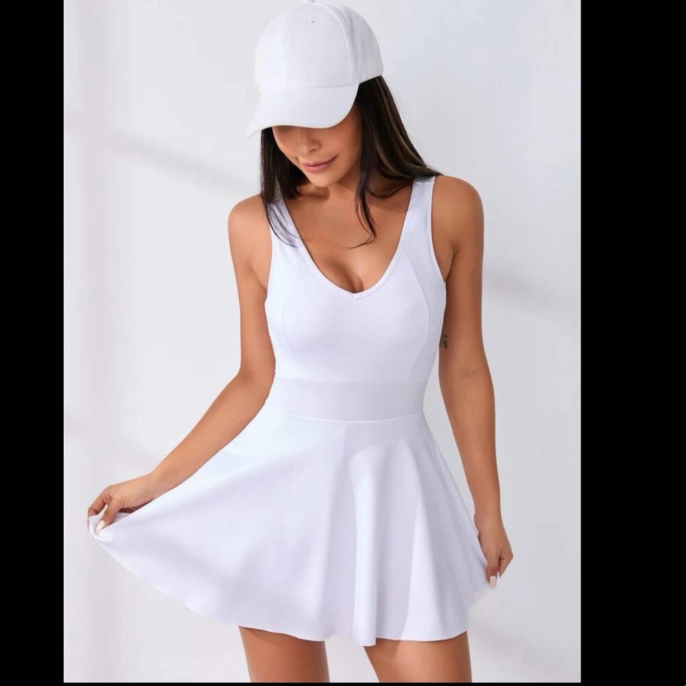 White Tennis Dress